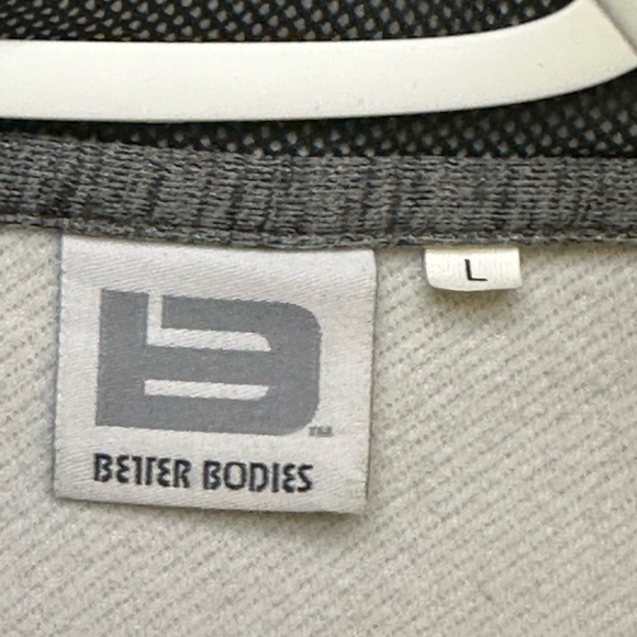 Rare out of production Better Bodies Zip Hoodie Size L - Picture 6 of 9